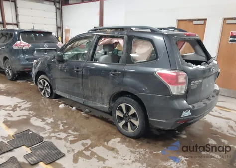 2017 Subaru Forester 2.5I z USA, uszkodzony, nr VIN JF2SJABCXHH528758
